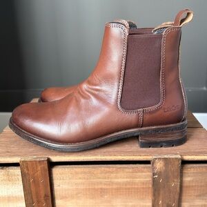Taos Brown Leather Boots